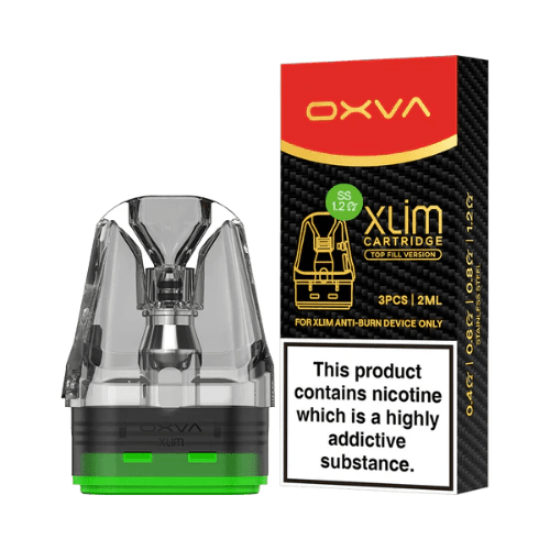 Buy Bulk Oxva Xlim SS DNA Replacement Pods (pack of 3) - Vape Wholesale Mcr