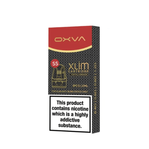 Buy Bulk OXVA Xlim SS Top-Fill Pods - Pack of 3 - Vape Wholesale Mcr