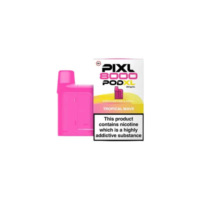 Buy Bulk PIXL 8000 Prefilled Pods - Compliant June 1st (Ban Proof) - Vape Wholesale Mcr