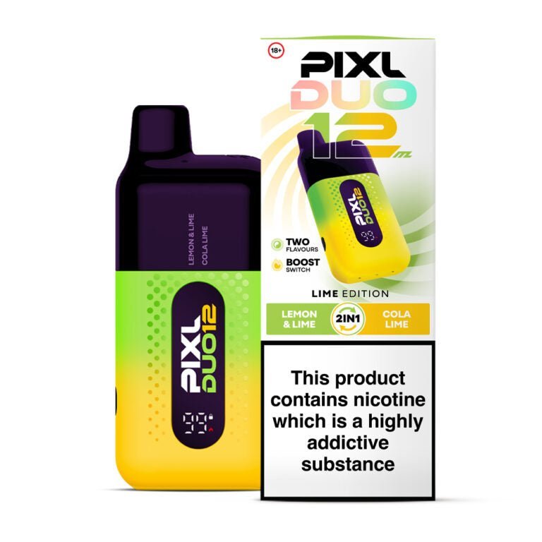 Buy Bulk Pixl Duo 12000 Disposable Vape Box of 5 - Vape Wholesale Mcr