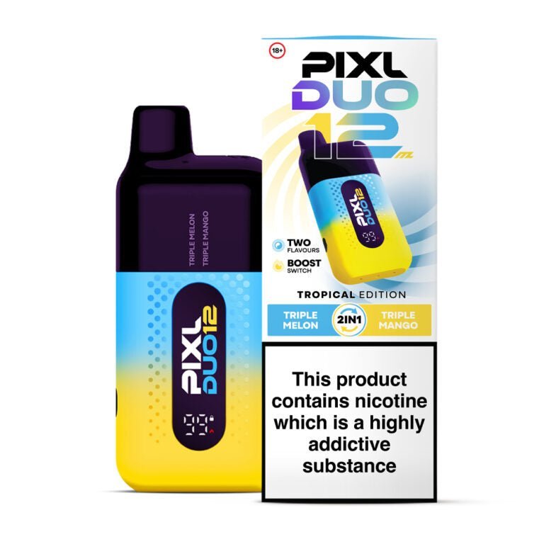 Buy Bulk Pixl Duo 12000 Disposable Vape Box of 5 - Vape Wholesale Mcr