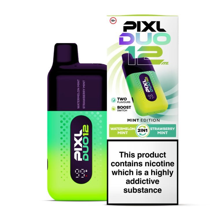 Buy Bulk Pixl Duo 12000 Disposable Vape Box of 5 - Vape Wholesale Mcr