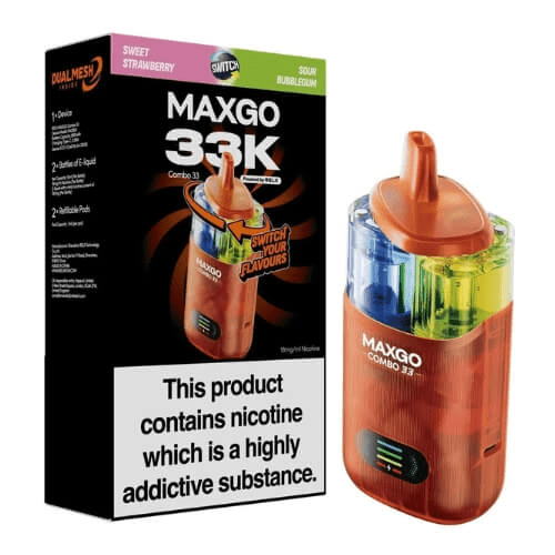 Buy Bulk RELX Maxgo 33000 Puffs Prefilled Vape kit - Pack of 5 (Ban Proof) - Vape Wholesale Mcr