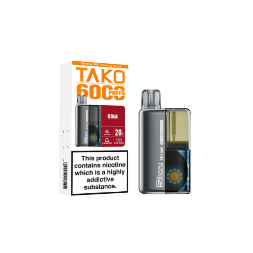 Buy Bulk Sikary TAKO SP6000 Prefilled Kit - Pack of 5 - Vape Wholesale Mcr