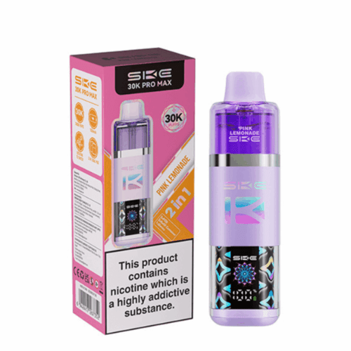 Buy Bulk SKE Crystal 30K Pro Max Plus Prefilled Pod Kit - Box of 5 - Vape Wholesale Mcr