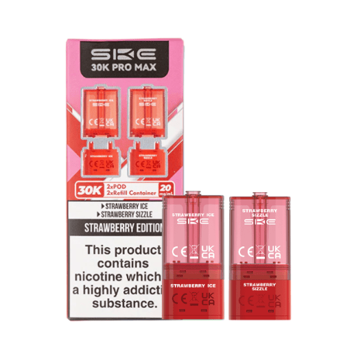 Buy Bulk SKE Crystal 30K Pro Max Prefilled Pod - Box of 10 - Vape Wholesale Mcr