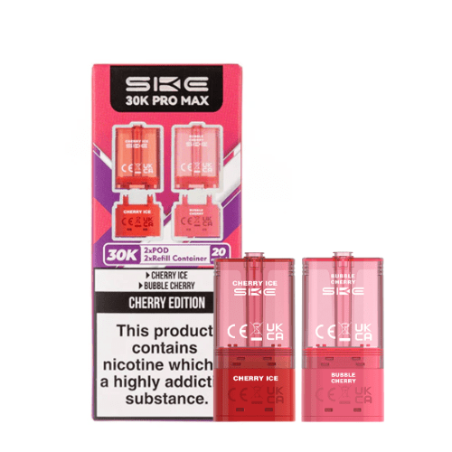 Buy Bulk SKE Crystal 30K Pro Max Prefilled Pod - Box of 10 - Vape Wholesale Mcr