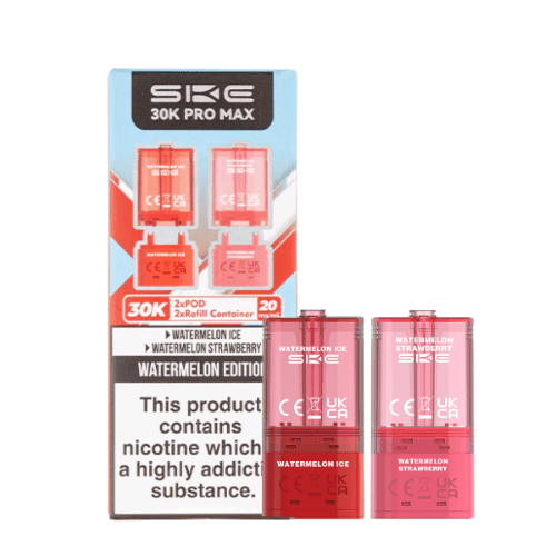 Buy Bulk SKE Crystal 30K Pro Max Prefilled Pod - Box of 10 - Vape Wholesale Mcr