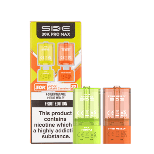 Buy Bulk SKE Crystal 30K Pro Max Prefilled Pod - Box of 10 - Vape Wholesale Mcr