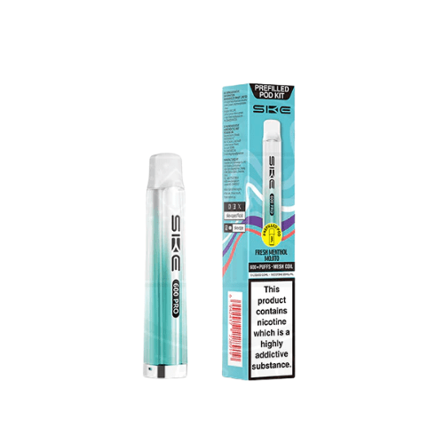 Buy Bulk Ske Crystal Pro 600 Prefilled Pod Kit - Box of 10 (Ban Proof) - Vape Wholesale Mcr