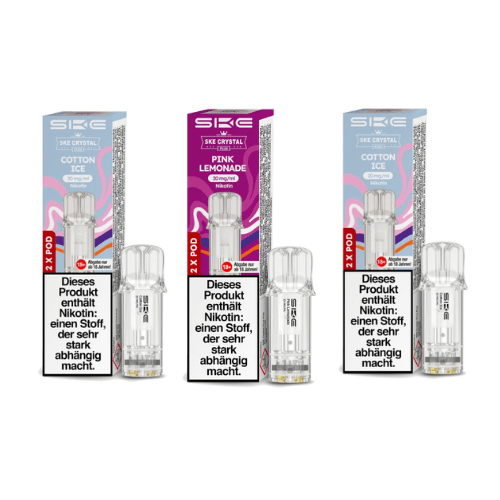 Buy Bulk Ske Crytsal Plus 600 Replacement Pods (2pcs/pack) - Box of 10 - Vape Wholesale Mcr