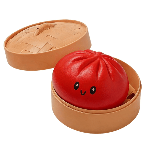 Buy Bulk Stress Free Glitter Dumpling Squishy Toy - Vape Wholesale Mcr