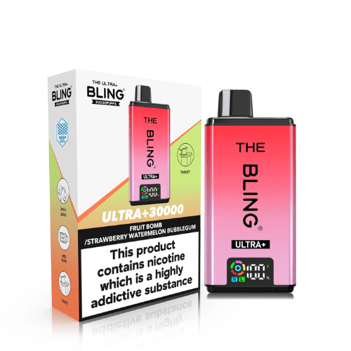 Buy Bulk The Bling Ultra Plus 30k Prefilled Vape Pod Kit Box of 5 - Vape Wholesale Mcr