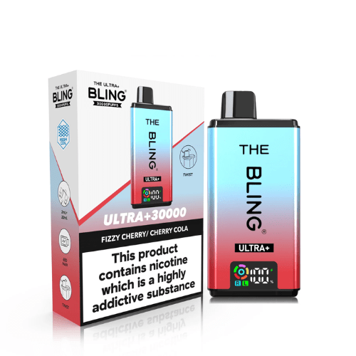 Buy Bulk The Bling Ultra Plus 30k Prefilled Vape Pod Kit Box of 5 - Vape Wholesale Mcr