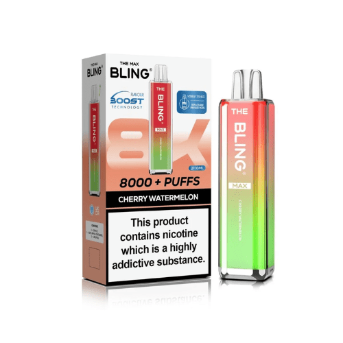 Buy Bulk The Crystal Bling Max 8000/10000 Prefilled Vape Pod Kit Box of 5 - Vape Wholesale Mcr