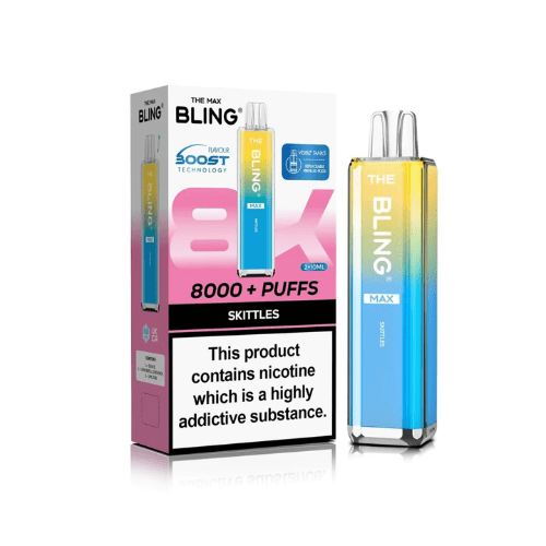 Buy Bulk The Crystal Bling Max 8000/10000 Prefilled Vape Pod Kit Box of 5 - Vape Wholesale Mcr