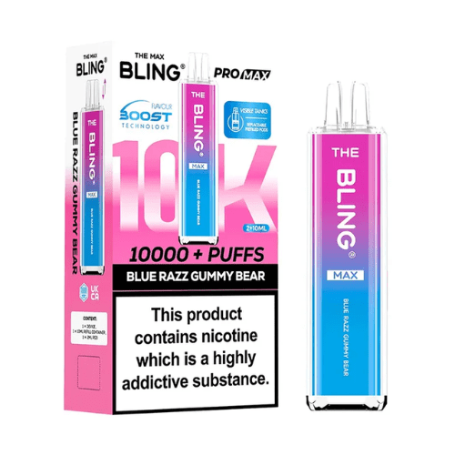 Buy Bulk The Crystal Bling Max 8000/10000 Prefilled Vape Pod Kit Box of 5 - Vape Wholesale Mcr