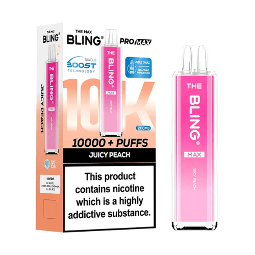 Buy Bulk The Crystal Bling Max 8000/10000 Prefilled Vape Pod Kit Box of 5 - Vape Wholesale Mcr