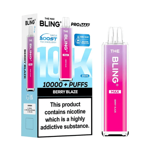 Buy Bulk The Crystal Bling Max 8000/10000 Prefilled Vape Pod Kit Box of 5 - Vape Wholesale Mcr