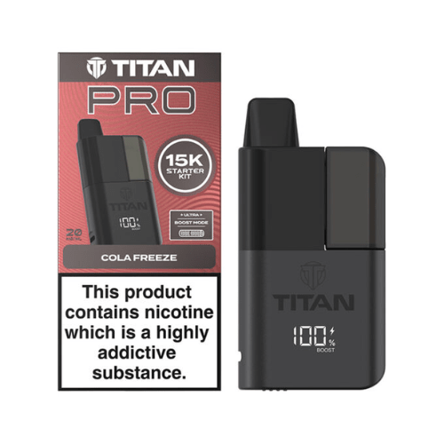 Buy Bulk Titan Pro 15K Prefilled Vape Kit - Box of 5 - Vape Wholesale Mcr