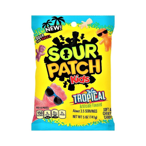 Buy Bulk USA CANDY - Sour Patch Tropical BAGS - Vape Wholesale Mcr