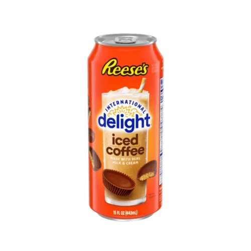 Buy Bulk USA Drinks - Delight Reeses Iced Coffee 443 ML - Vape Wholesale Mcr