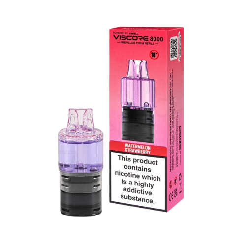 Buy Bulk Uwell Viscore 8000 Prefill Pod & Refill - Pack of 5 - Vape Wholesale Mcr