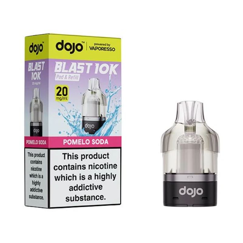 Buy Bulk Vaporesso Dojo Blast 10K Prefilled Pods - Pack of 5 (Ban Proof) - Vape Wholesale Mcr