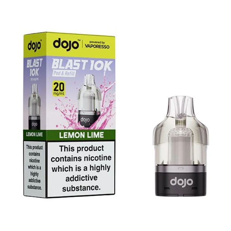 Buy Bulk Vaporesso Dojo Blast 10K Prefilled Pods - Pack of 5 (Ban Proof) - Vape Wholesale Mcr