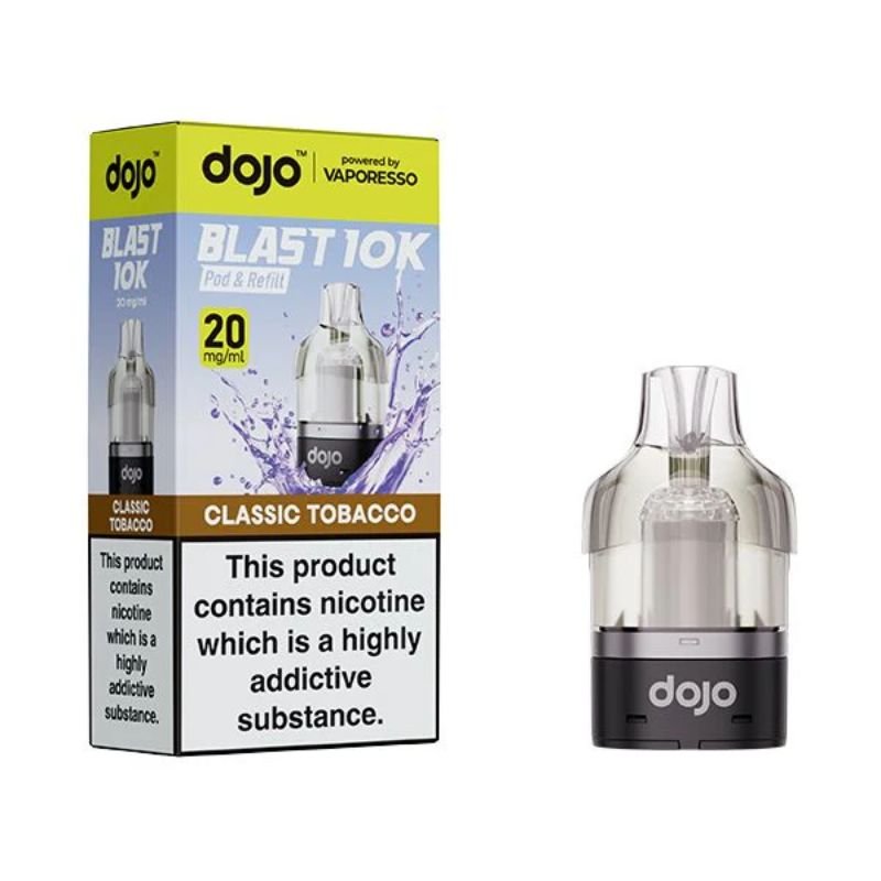 Buy Bulk Vaporesso Dojo Blast 10K Prefilled Pods - Pack of 5 (Ban Proof) - Vape Wholesale Mcr