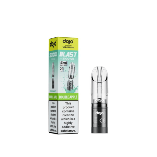 Buy Bulk Vaporesso DOJO BLAST 2000 GO Transparent POD - Pack of 5 - Vape Wholesale Mcr
