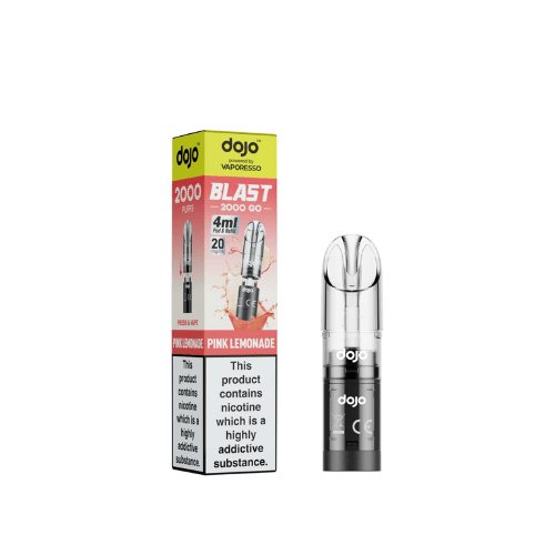 Buy Bulk Vaporesso DOJO BLAST 2000 GO Transparent POD - Pack of 5 - Vape Wholesale Mcr