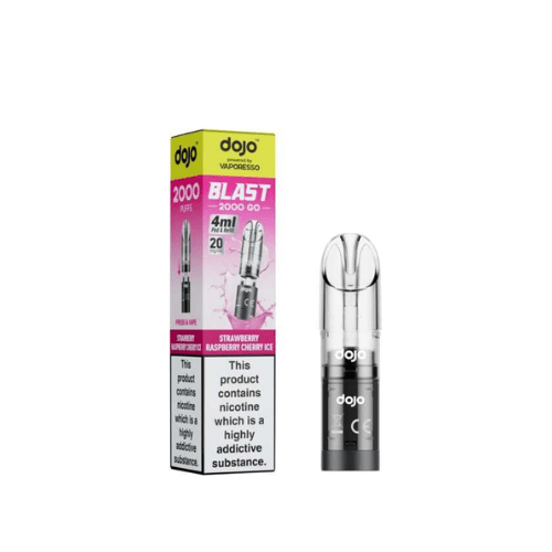 Buy Bulk Vaporesso DOJO BLAST 2000 GO Transparent POD - Pack of 5 - Vape Wholesale Mcr