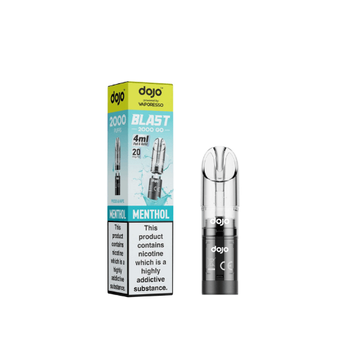 Buy Bulk Vaporesso DOJO BLAST 2000 GO Transparent POD - Pack of 5 - Vape Wholesale Mcr