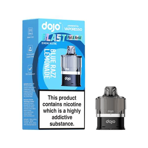 Buy Bulk Vaporesso Dojo Blast 6000 Prefilled Replacement Pods 20mg - Pack of 5 - Vape Wholesale Mcr