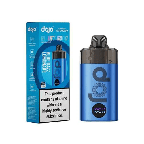 Buy Bulk Vaporesso Dojo Blast 6000 Prefilled Vape Kit 20mg - Pack of 5 - Vape Wholesale Mcr