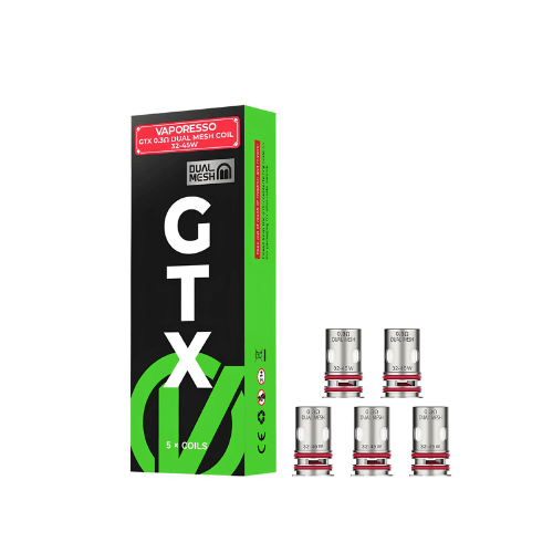 Buy Bulk VAPORESSO - GTX - COILS (5pcs/pack) - Vape Wholesale Mcr