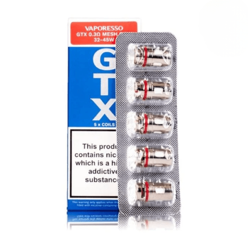 Buy Bulk VAPORESSO - GTX - COILS (5pcs/pack) - Vape Wholesale Mcr