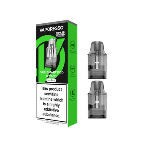 Buy Bulk Vaporesso Vibe Dual Smart Pod (2pcs/pack) - Vape Wholesale Mcr