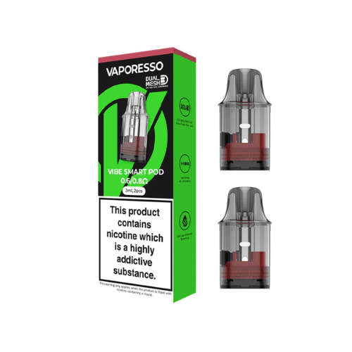 Buy Bulk Vaporesso Vibe Dual Smart Pod (2pcs/pack) - Vape Wholesale Mcr
