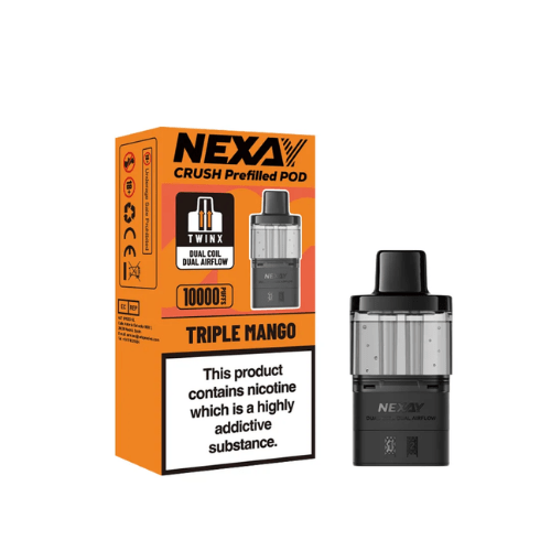 Buy Bulk Voopoo Nexay Crush 10k Refill Pod - Pack of 5 - Vape Wholesale Mcr
