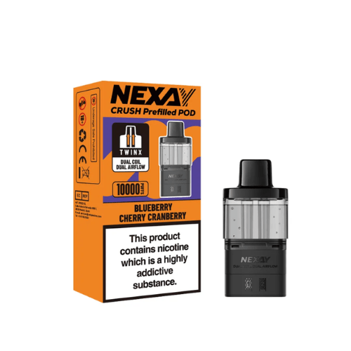 Buy Bulk Voopoo Nexay Crush 10k Refill Pod - Pack of 5 - Vape Wholesale Mcr