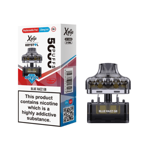 Buy Bulk Xygo Krystal 5000 Prefilled Pods - Box of 5 - Vape Wholesale Mcr