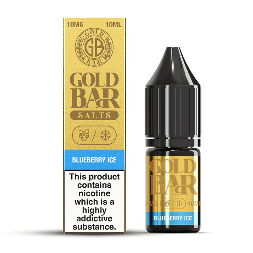 Buy Bulk Gold Bar Nic Salts 10ml E - liquids (Box of 10) - Vape Wholesale Mcr