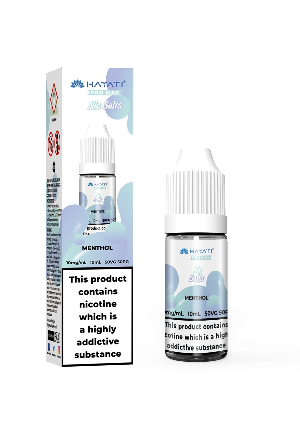 Buy Bulk Hayati Pro Max Nic Salt 10ml E - liquids - (BOX OF 10) - Vape Wholesale Mcr