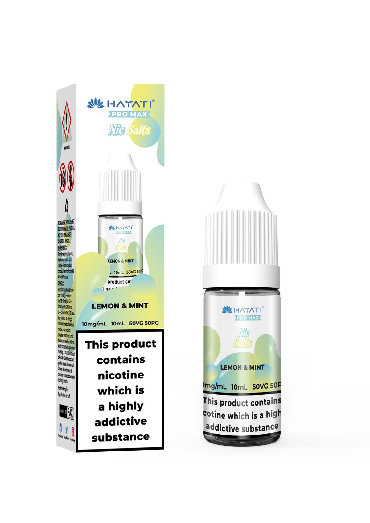 Buy Bulk Hayati Pro Max Nic Salt 10ml E - liquids - (BOX OF 10) - Vape Wholesale Mcr