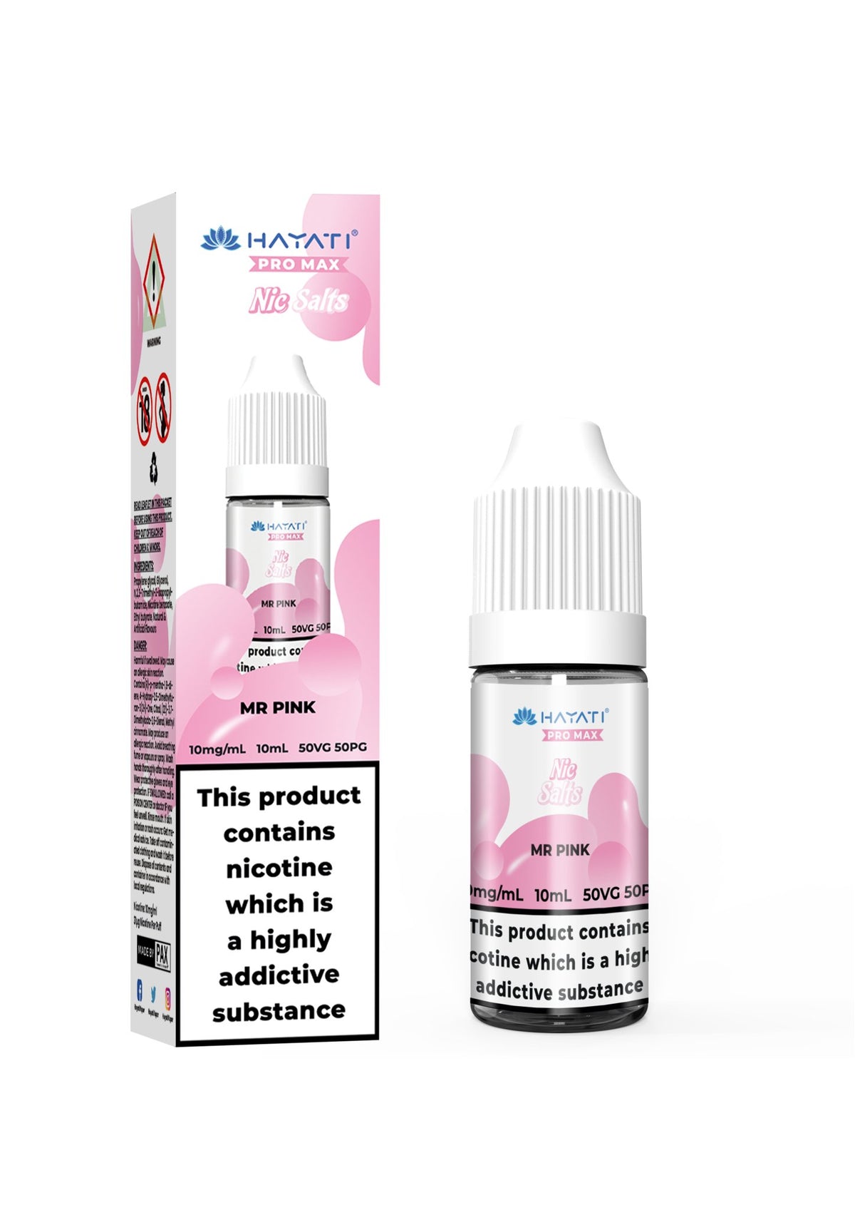 Buy Bulk Hayati Pro Max Nic Salt 10ml E - liquids - (BOX OF 10) - Vape Wholesale Mcr