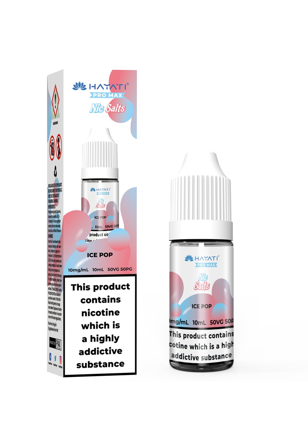 Buy Bulk Hayati Pro Max Nic Salt 10ml E - liquids - (BOX OF 10) - Vape Wholesale Mcr