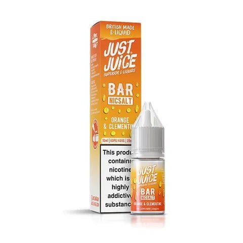 Buy Bulk Just Juice Bar Nic Salt 10ml E - Liquid Box of 10 - Vape Wholesale Mcr