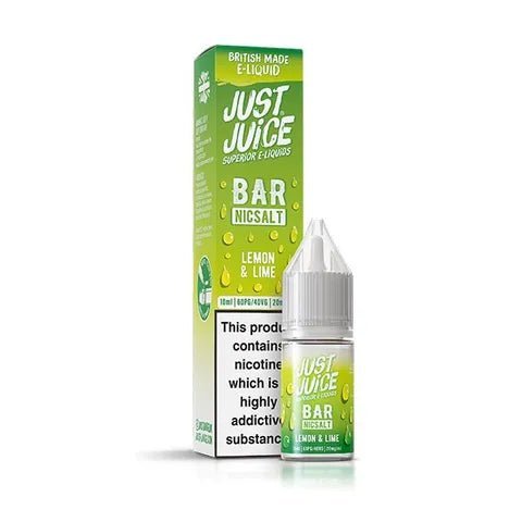Buy Bulk Just Juice Bar Nic Salt 10ml E - Liquid Box of 10 - Vape Wholesale Mcr